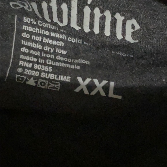 Authentic Sublime T-Shirt SZ XXL - Picture 5 of 5